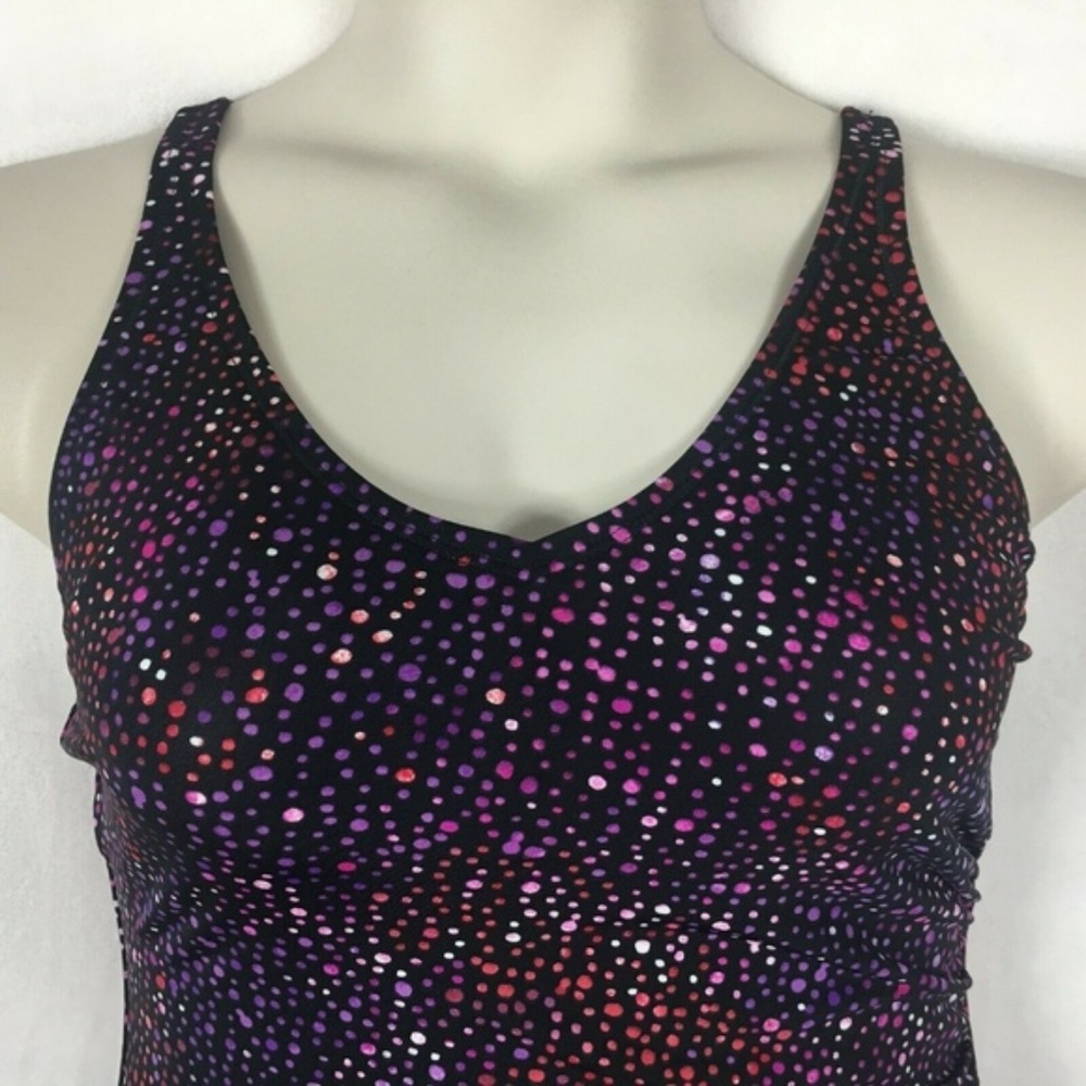 🌻SPEEDO Black Pink One Piece Swim Suit (sm0005)